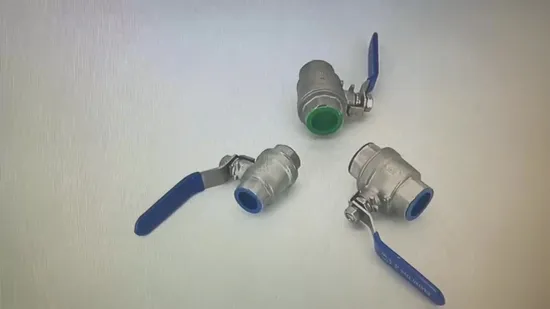 Válvula de Retenção Flutuante/Filtro/Válvula Globo/Válvula Esférica Industrial/Sanitária NPT/BSPT/Bsp Aço Inoxidável CF8/CF8m DN15 Flutuante