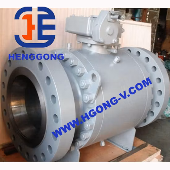 Válvula de esfera trunnion forjada de três peças de 2500 lb (GAQ347N)
