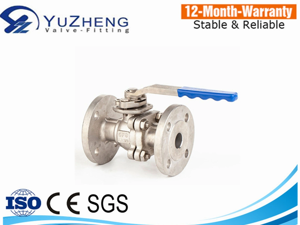 1/4~4" Stainless Steel 2PC Floating Flanged Ball Valve