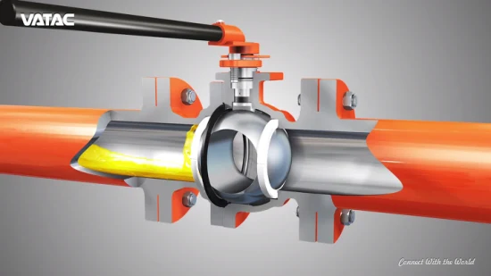 Latão, ferro fundido ou aço inoxidável forjado Válvula de esfera flutuante industrial elétrica e pneumática com rosca/parafuso NPT ou extremidades Bsp